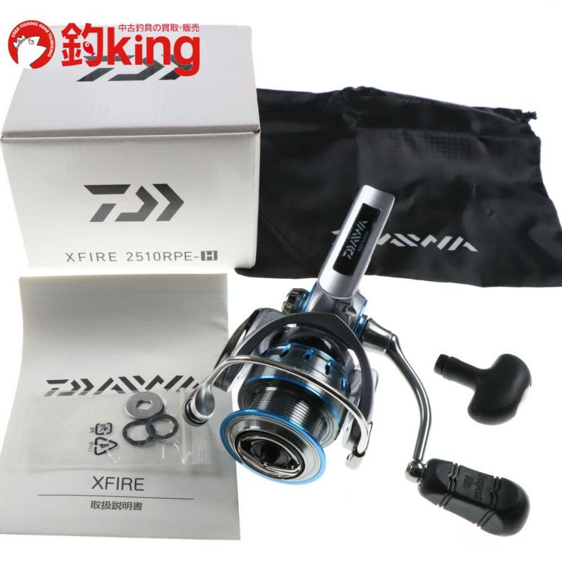 DAIWA - 【中古/美品】 ダイワ  17 エクスファイア 2510RPE-H ウィップラッシュファクトリーノブ付  /O016M 中古/美品】 ダイワ 17 エクスファイア 2510RPE-H ウィップ