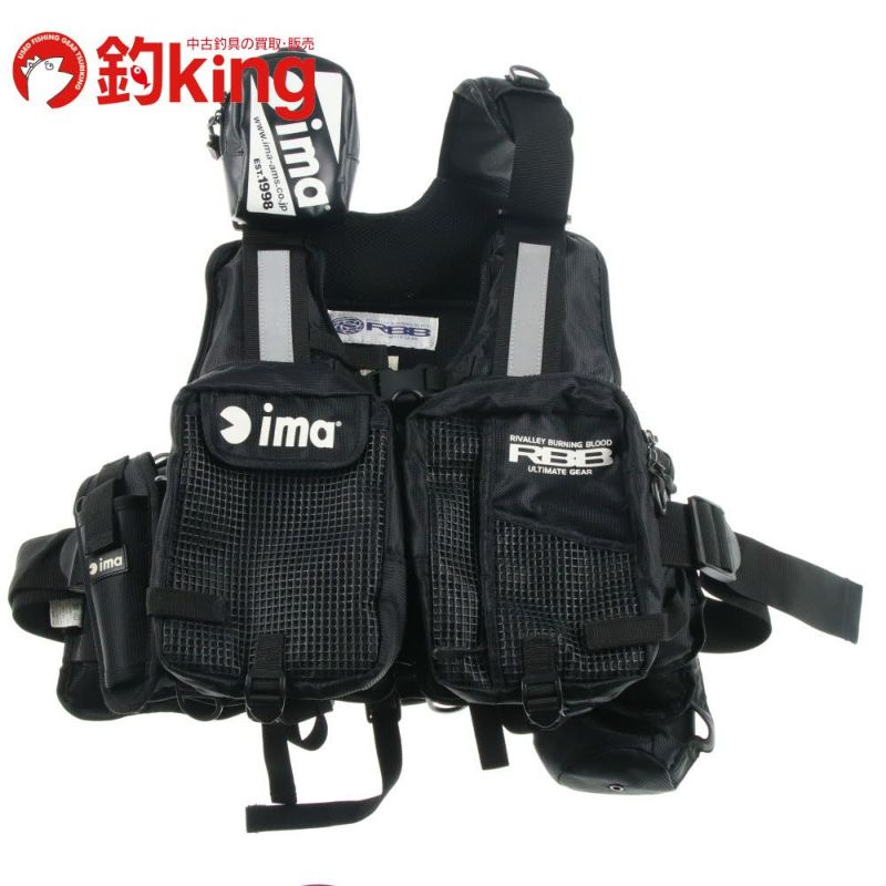 【中古】 ima RBBフローティングベスト  フリーサイズ  /T235M 中古】 ima RBBフローティングベスト フリーサイズ /T235M | 釣king