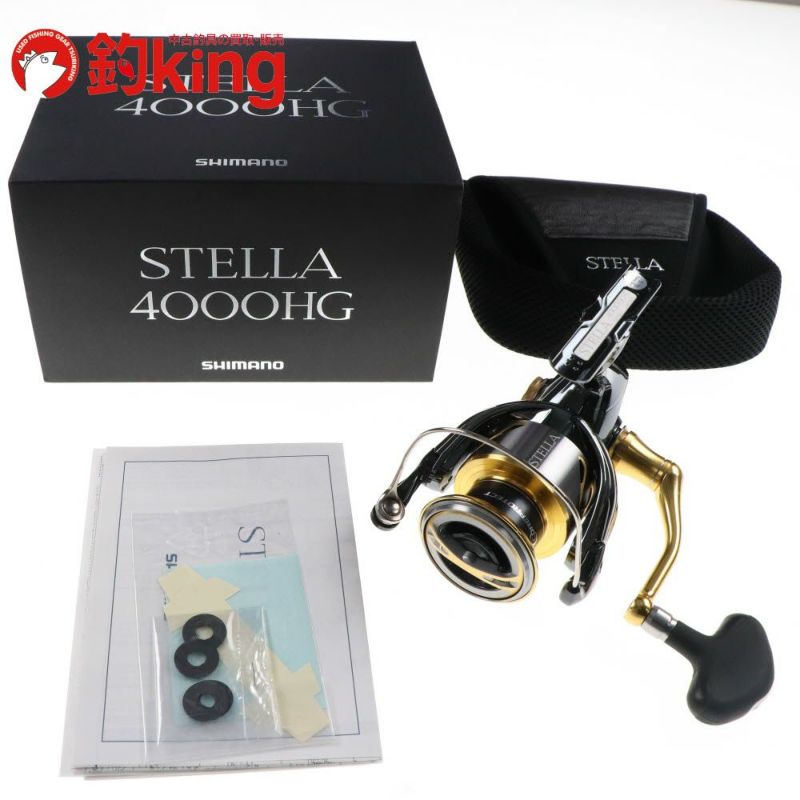 SHIMANO - 【中古/極上品】 シマノ 14 ステラ 4000HG   /T275M SHIMANO - 【中古/極上品】 シマノ 14 ステラ 4000HG /T275Mの