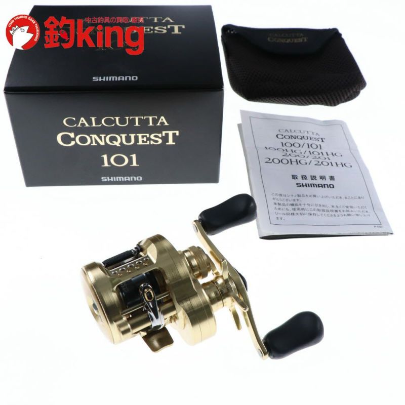 SHIMANO - 【中古】 シマノ 21 カルカッタコンクエスト 101   /U101M 中古】 シマノ 21 カルカッタコンクエスト 101 /U101M | 釣king