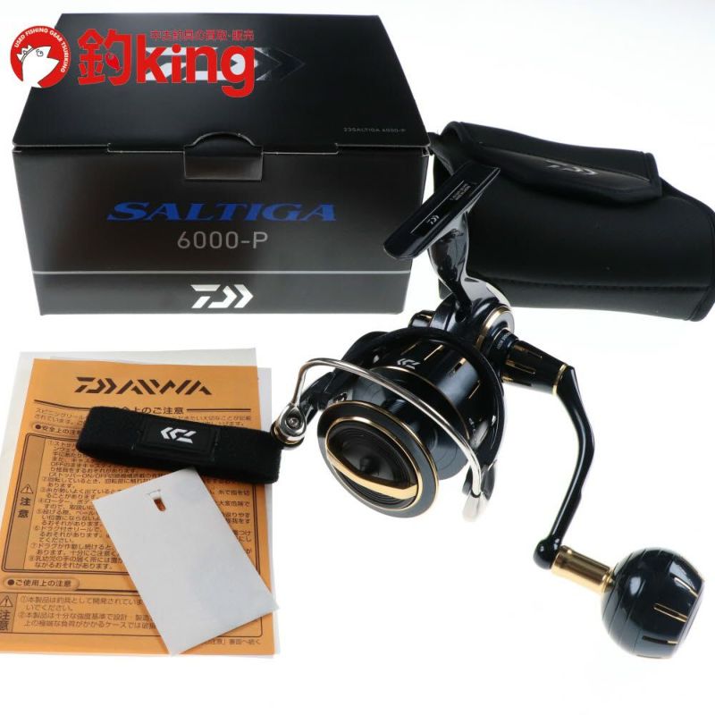 中古/未使用品】 ダイワ 23 ソルティガ 6000-P /V059M | 釣king