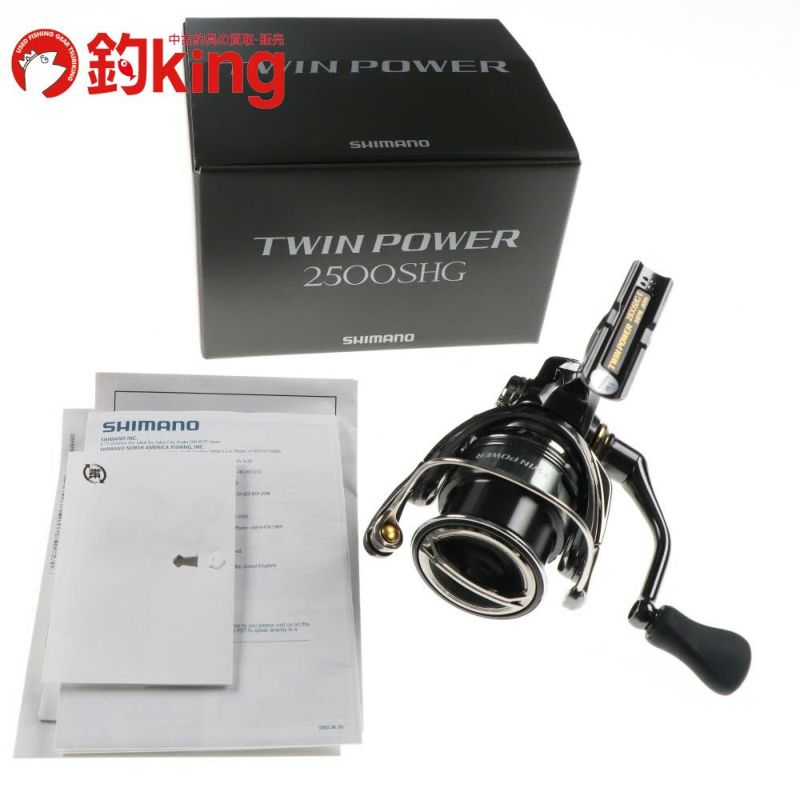 ✨美品 ✨　シマノ　24 ツインパワー 2500SHG中古 ✨美品 ✨ シマノ 24 ツインパワー 2500SHG中古