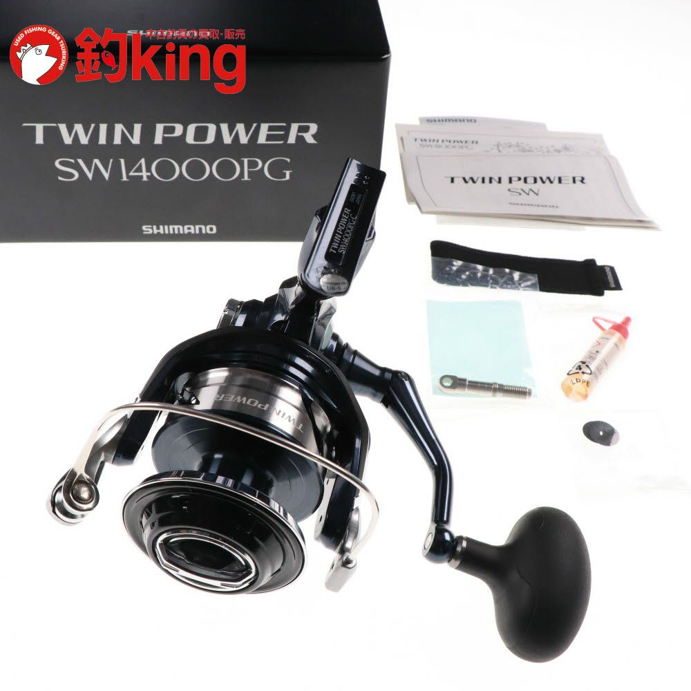 中古/極上品】 シマノ 21 ツインパワーSW 14000PG /W158M | 釣king 
