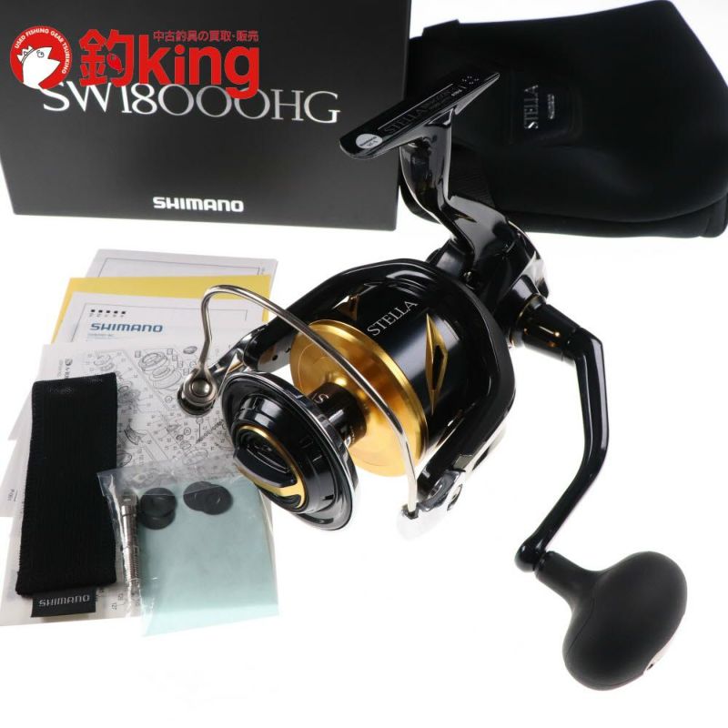 中古/未使用品】 シマノ 20 ステラSW 18000HG /W181M | 釣king
