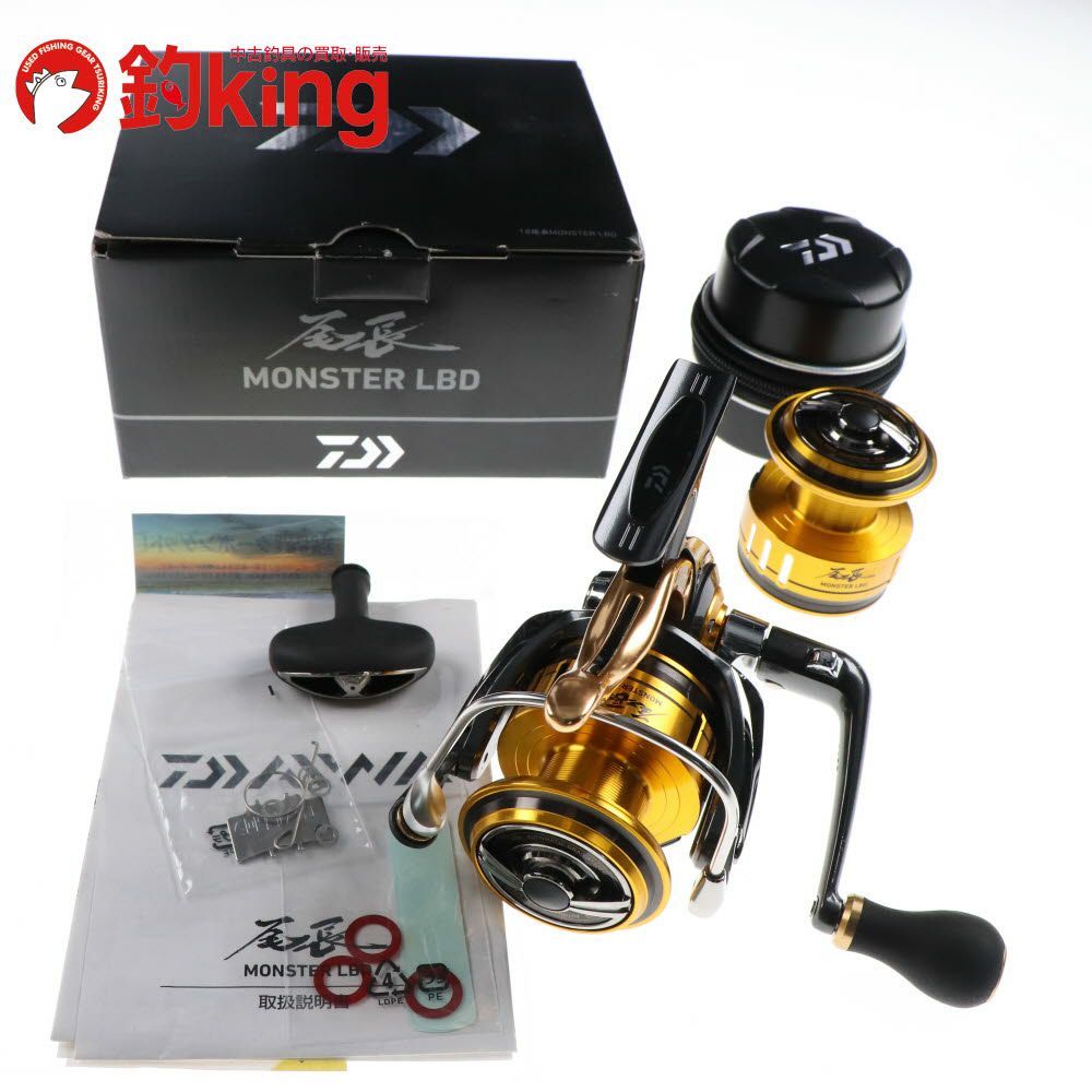 中古】 ダイワ 18 尾長モンスター LBD RCSノブ 純正スプール付 /SW027M  