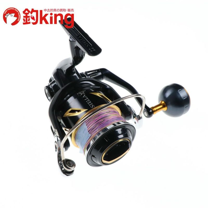 中古/極上品】 シマノ 19 ステラSW 10000PG 左巻専用 夢屋ノブ付