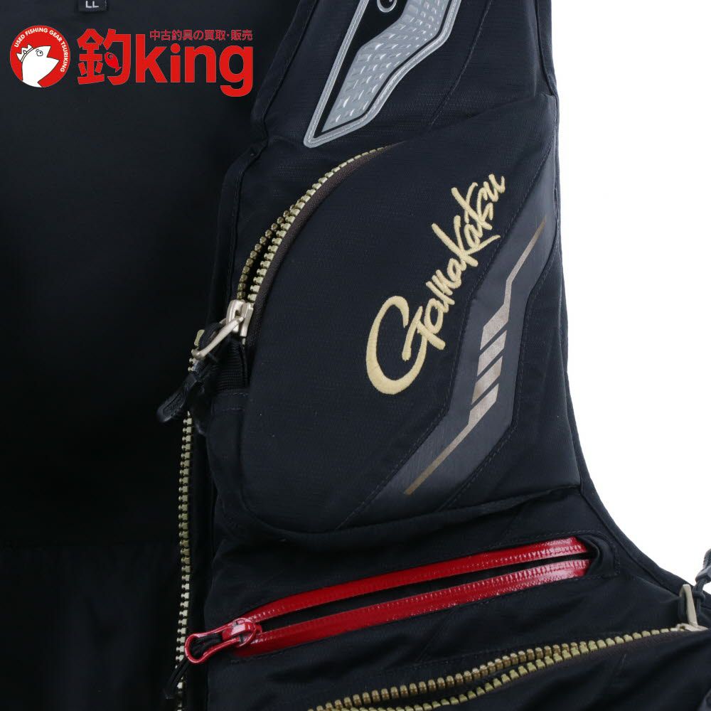 中古】 がまかつ フローティングベスト GM-2179 LLサイズ /X085M | 釣king 