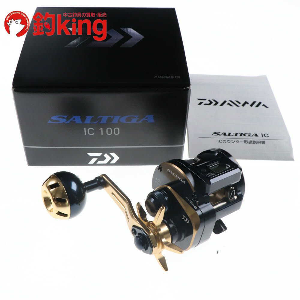 中古/美品】 ダイワ 21 ソルティガ IC 100 /X290M | 釣king 